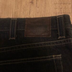 Harley-Davidson Men's Black Jean shorts